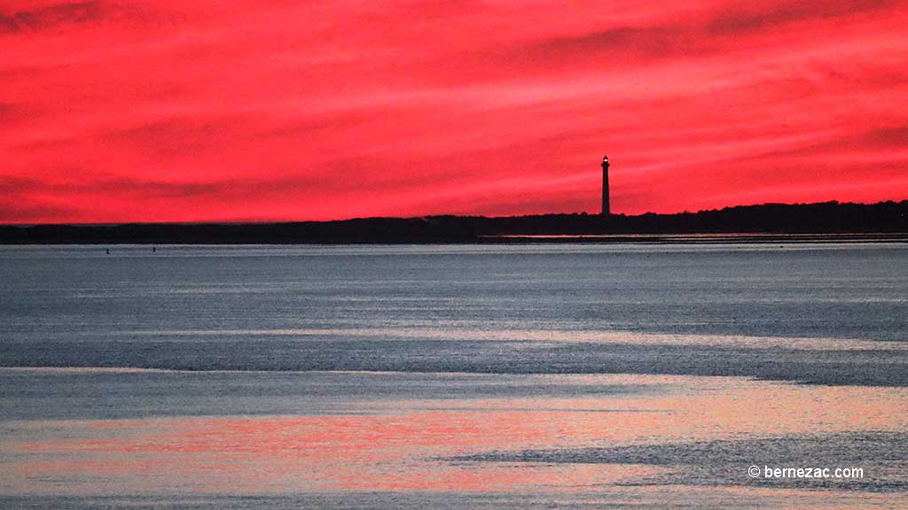 Saint-Palais-sur-Mer, la Grande-Côte, coucher de soleil