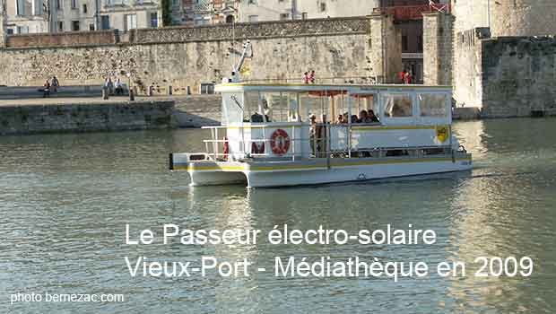 La Rochelle, bateaux electiques