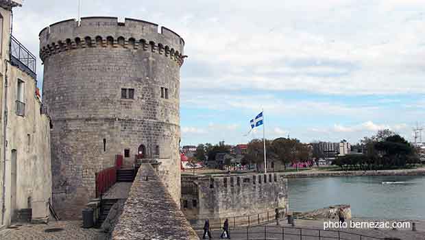 La Rochelle, l'entrée de la tour de La Chaîne
