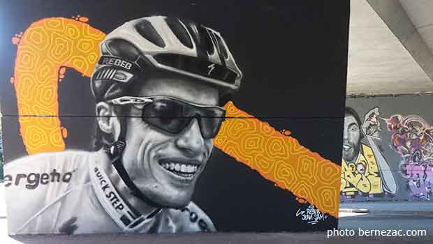 Poitiers street art Tour de France