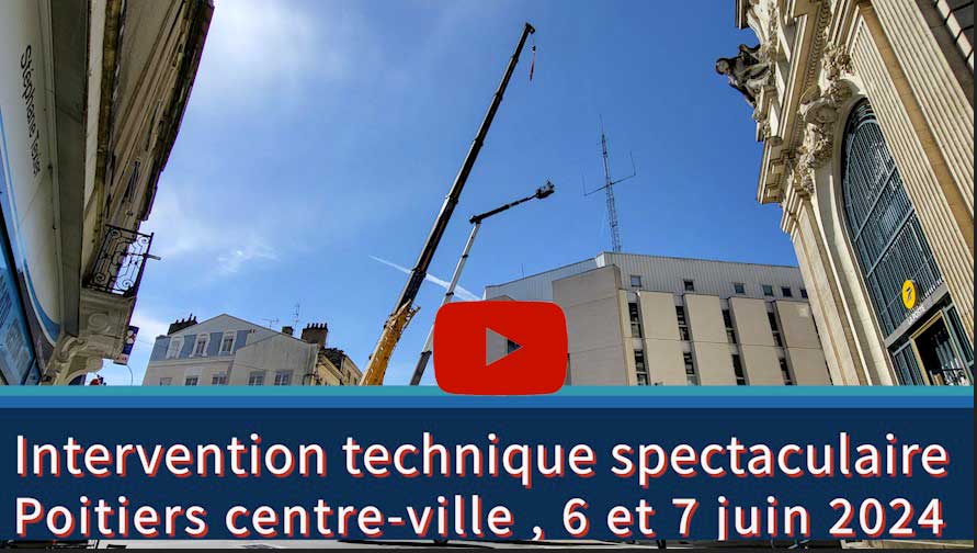 poitiers intervention technique antenne commissariet central