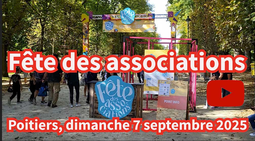 Poitiers, La Fête des associations 2025