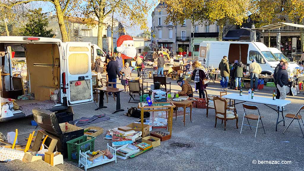 poitiers, brocante de noël 2023