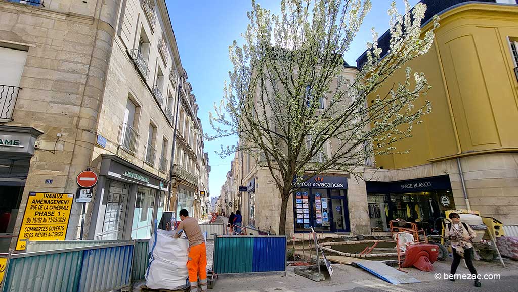 Poitiers rue de la Cathédrale