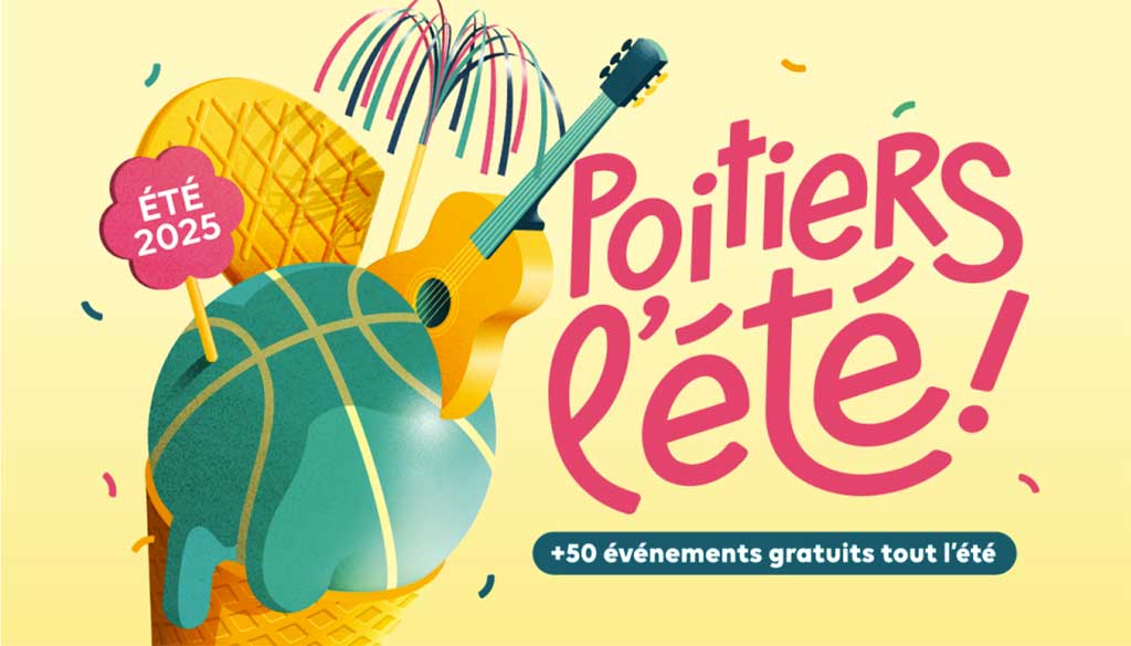 Poitiers animations été 2025