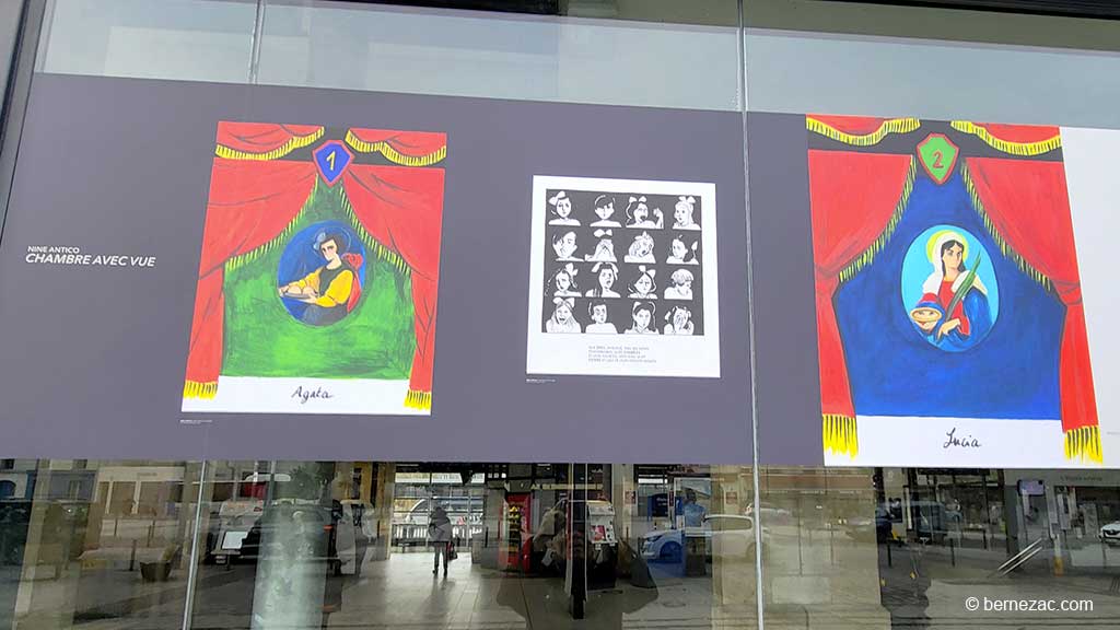 poitiers gare, exposition BD