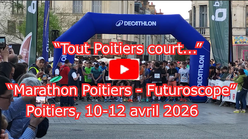 Tout Poitiers court et Marathon Poitiers-Futuroscope