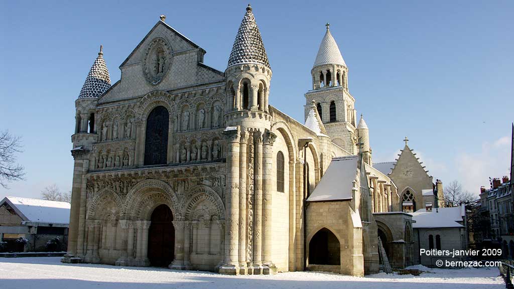 poitiers, neige janvier 2009