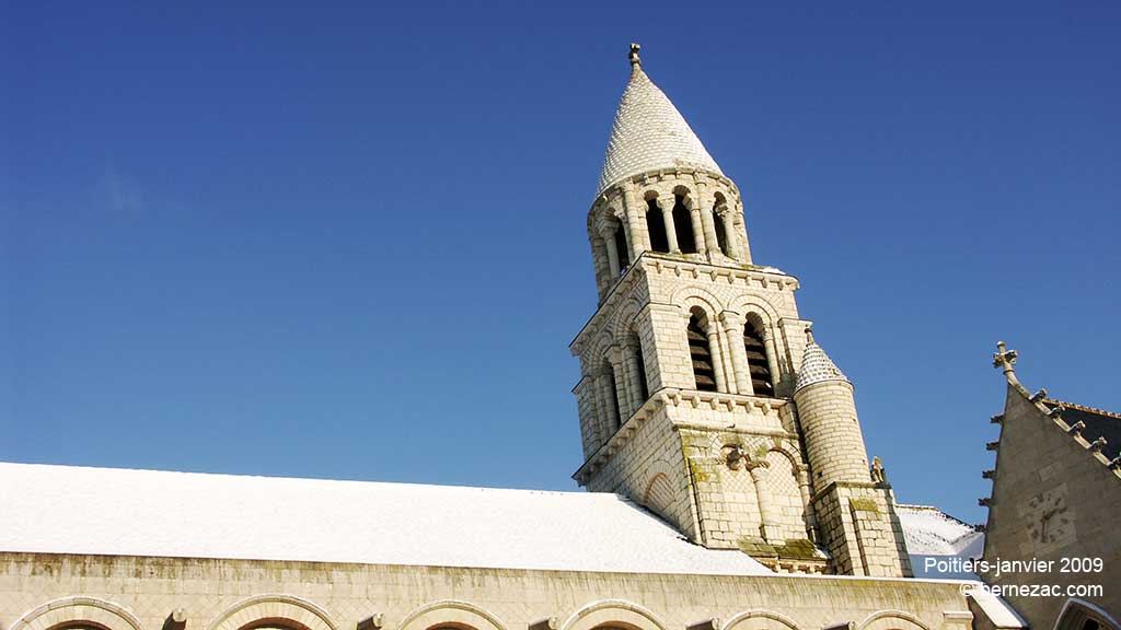 poitiers, neige janvier 2009