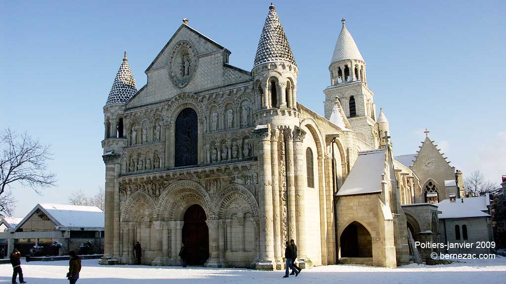 poitiers, neige janvier 2009