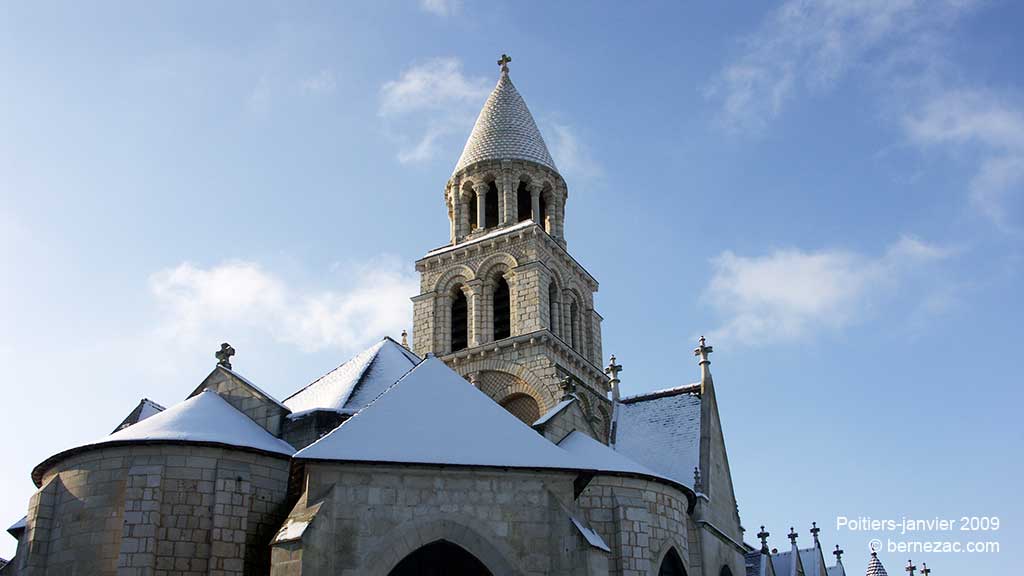 poitiers, neige janvier 2009