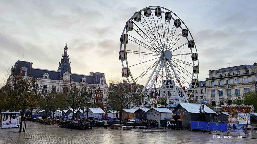 Poitiers noël 2023, dimanche matin 10 décembre