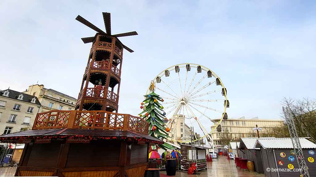 Poitiers noël 2023, dimanche matin 10 décembre