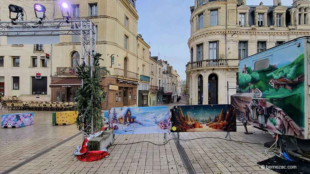 Poitiers noël 2023, dimanche matin 10 décembre