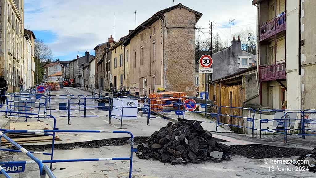 Poitiers, rénovation de la rue du Faubourg-du-Pont-Neuf