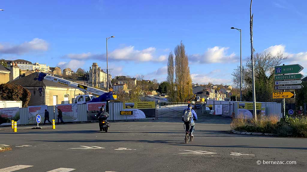 Poitiers, réhabilitation du Pont-Neuf