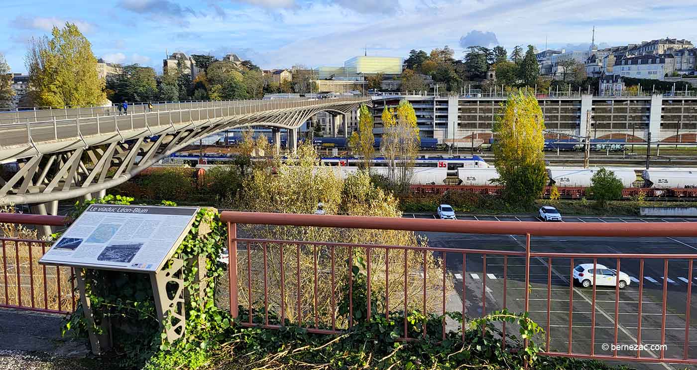 poitiers viaduc Léon Blum