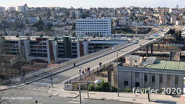 Poitiers viaduc Léon Blum