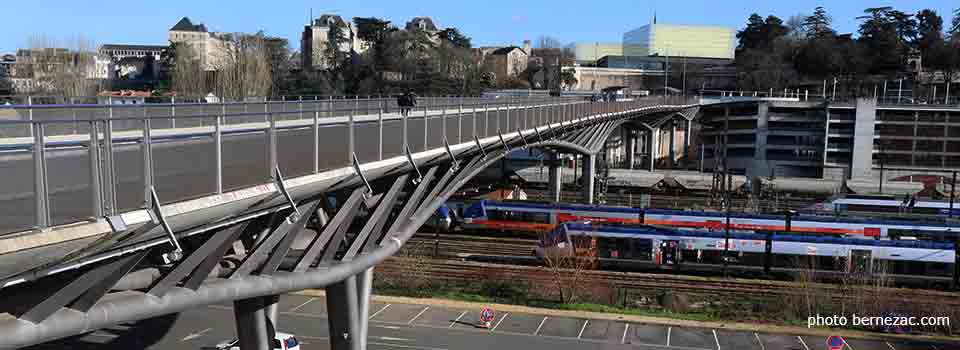 Poitiers viaduc Léon Blum