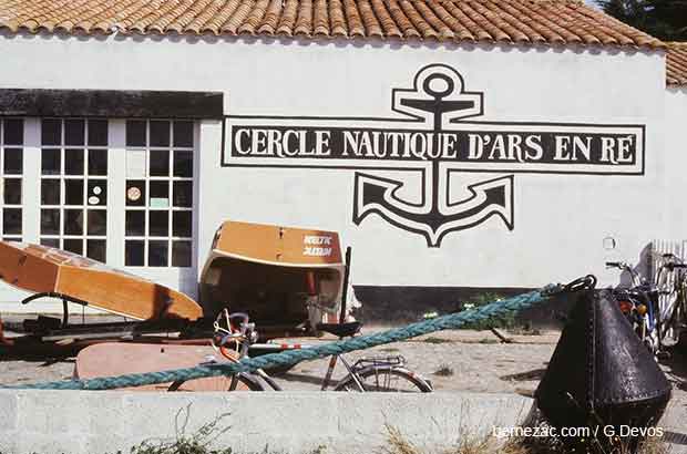 Ars-en-Ré cercle nautique 1983