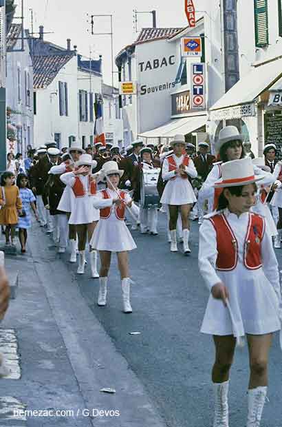 Ars-en-Ré musique fete 1984