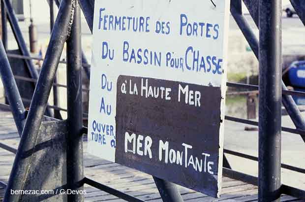 Ars-en-Ré port ecluse 1982