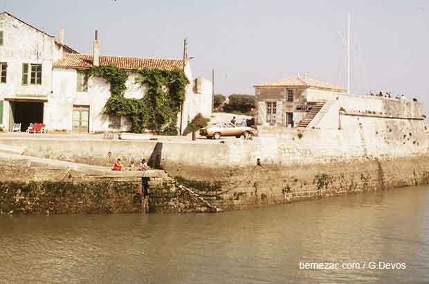Saint-Martin-de-Ré, le port en 1978