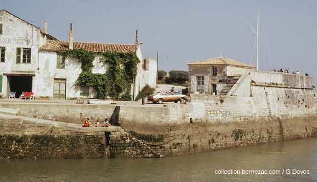 Saint-Martin-de-Ré, le port en 1978