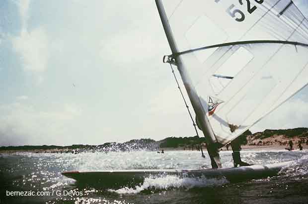 Ars-en-Ré planches à voile 1985