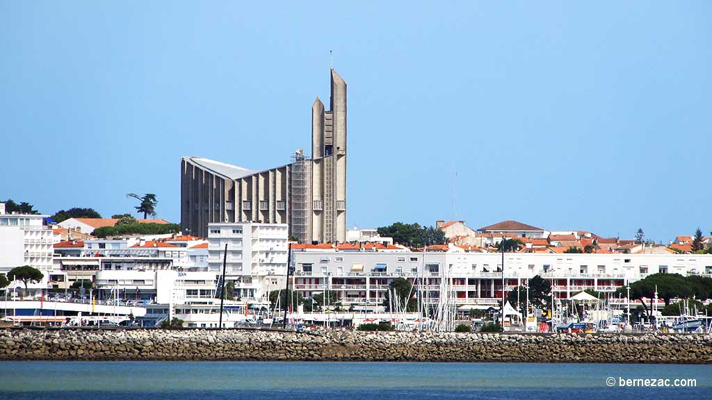 Notre-Dame de Royan - Vue depuis la baie.