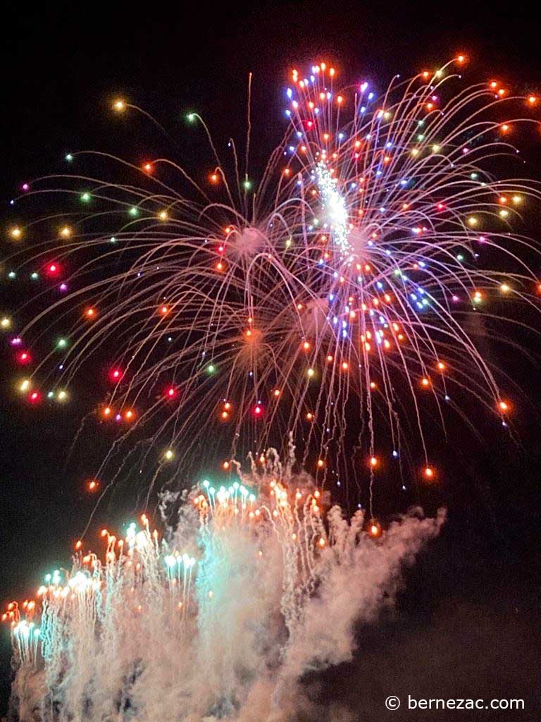 Royan feu d'artifice 15 août 2023 