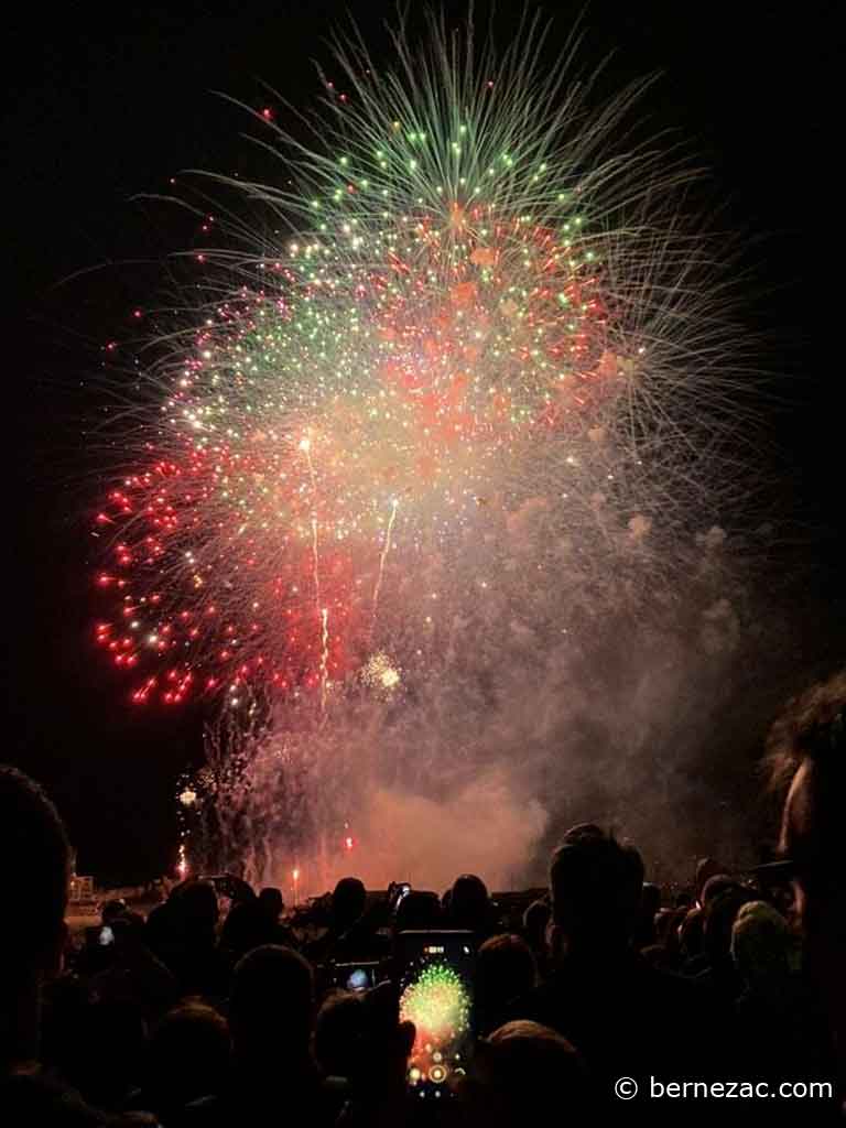 Royan feu d'artifice 15 août 2023 