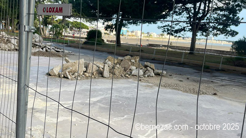 Royan réhabilitation du front de mer octobre 2025