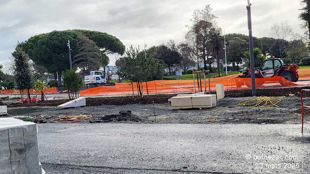 Royan mars 2025, réhabilitation du Front de Mer