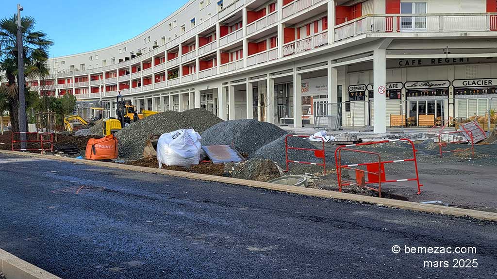 Royan mars 2025, réhabilitation du Front de Mer