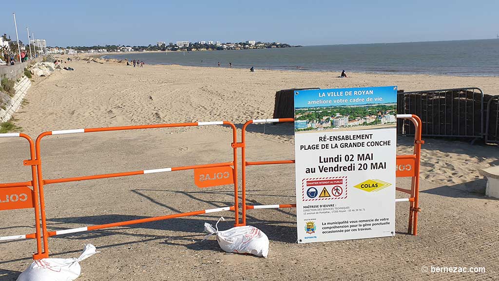 Royan plage Grande Conche