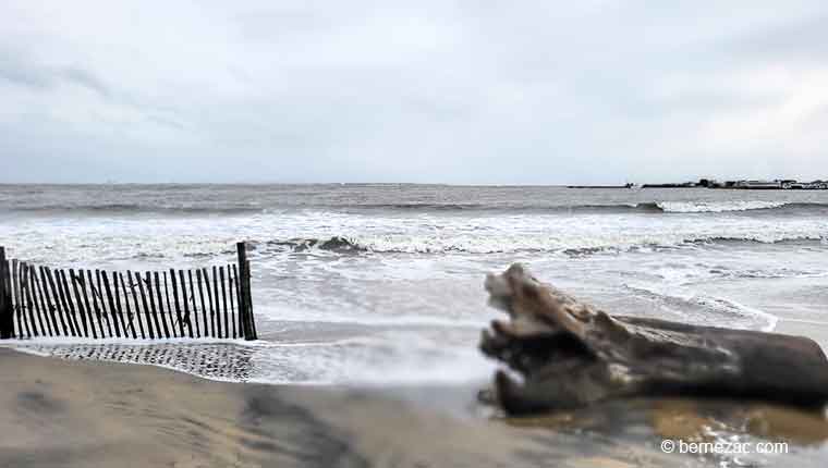 Royan marée basse, coefficient 104 octobre 2023