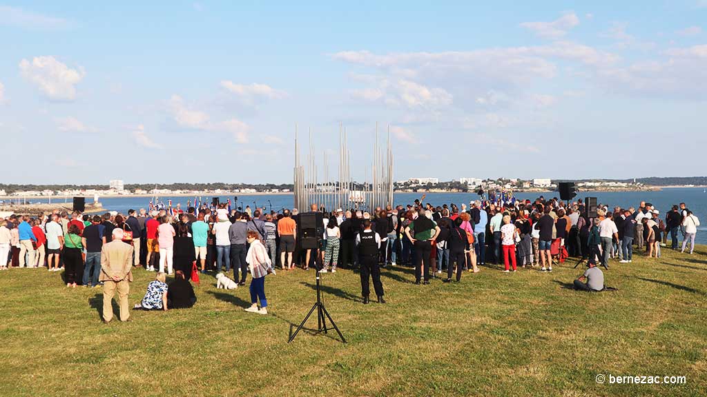 Royan mémorial Le Souffle 1945 inauguration