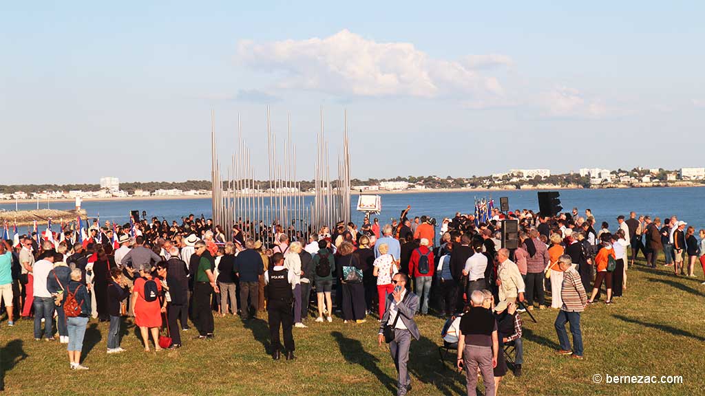 Royan mémorial Le Souffle 1945 inauguration