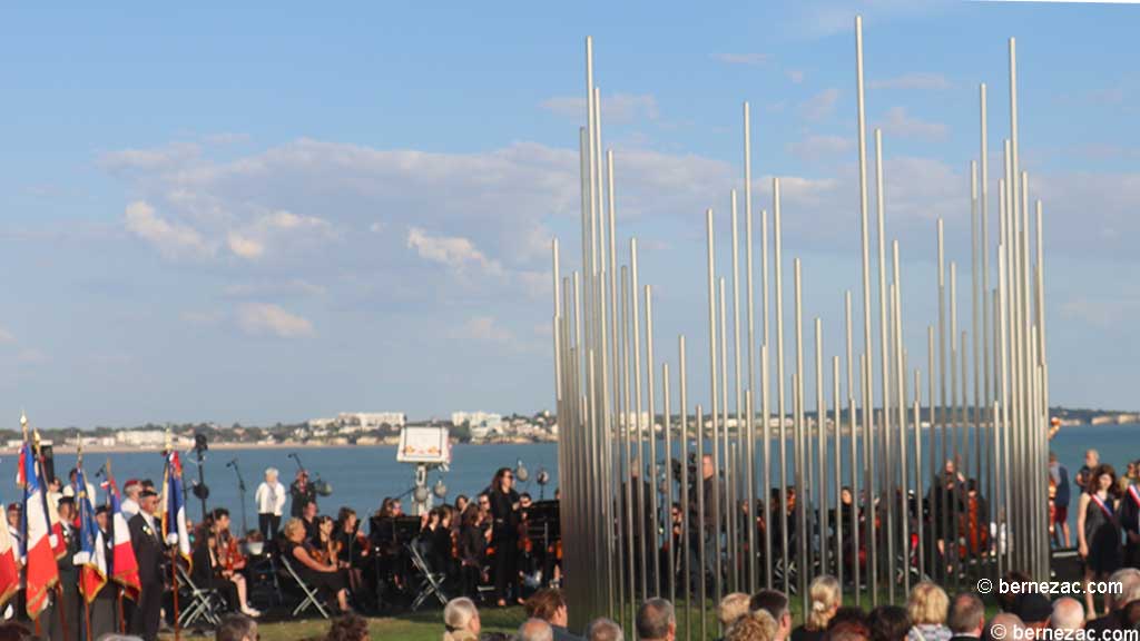 Royan mémorial Le Souffle 1945 inauguration