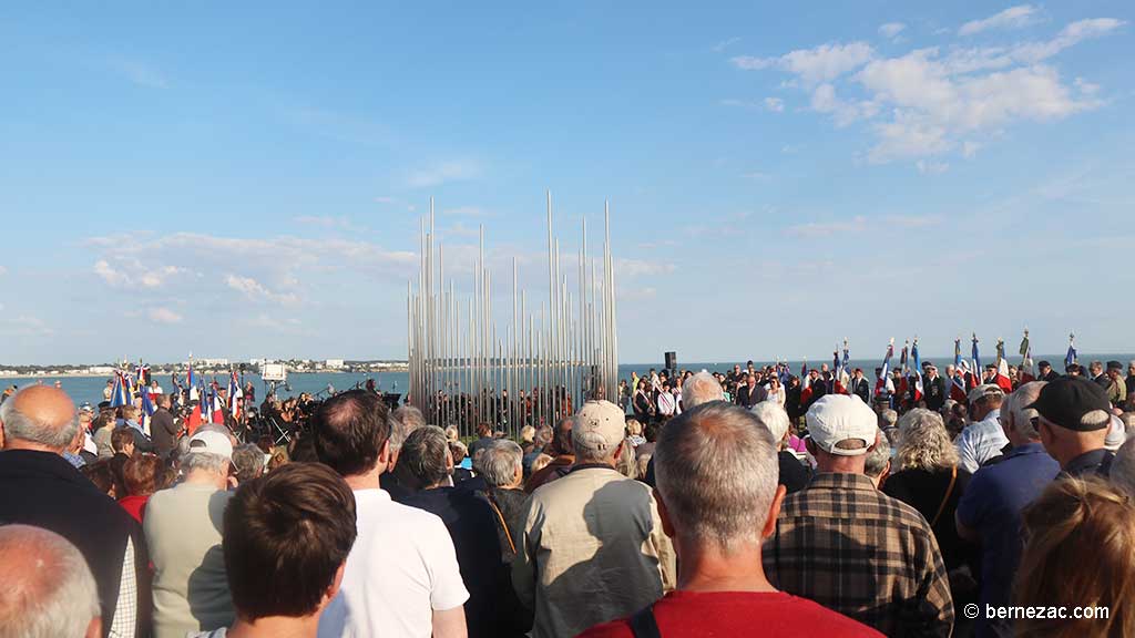 Royan mémorial Le Souffle 1945 inauguration