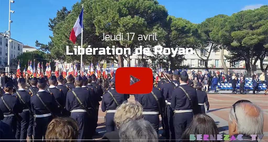 commémoration 80 ans de la libération de Royan
