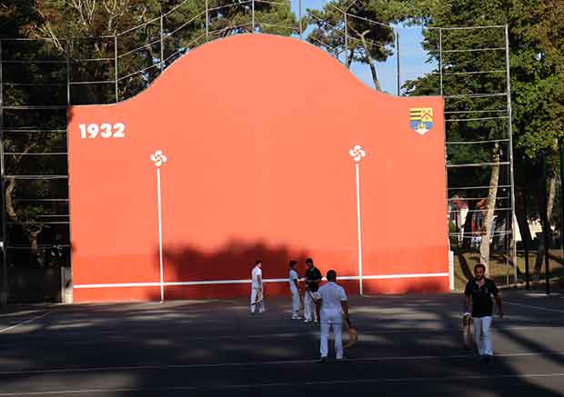 Royan, le fronton pelote basque