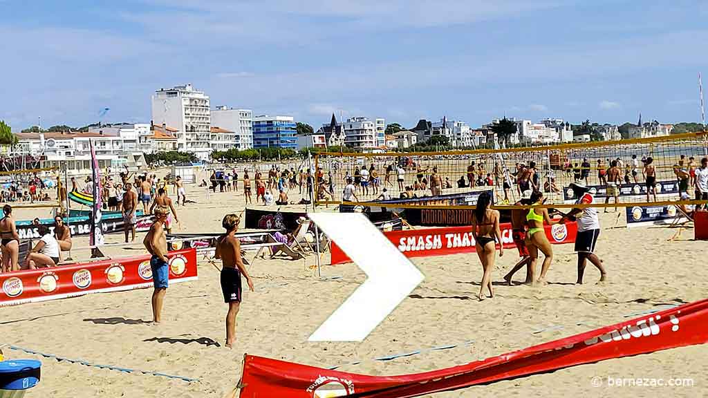 Royan beach-volley Grande Conche