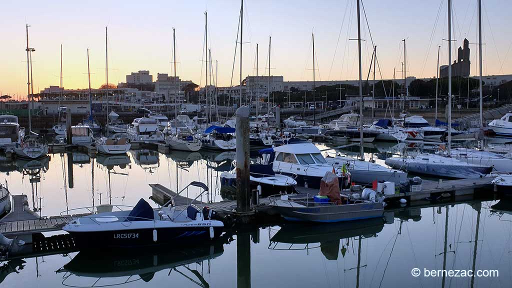 Royan, soir de février sur le port