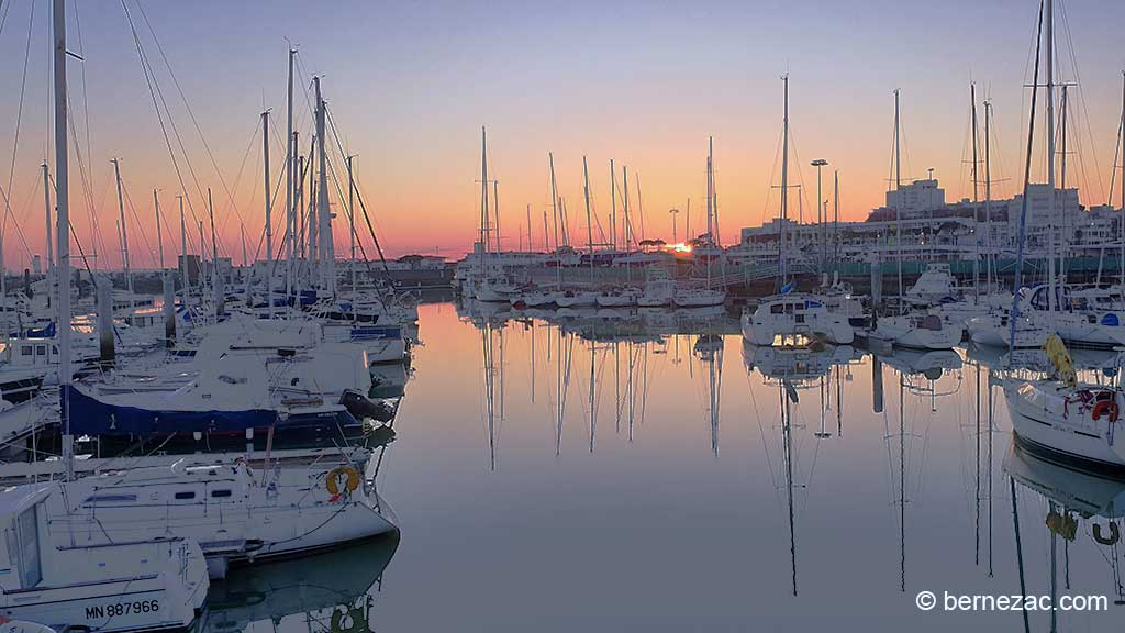 Royan, soir de février sur le port