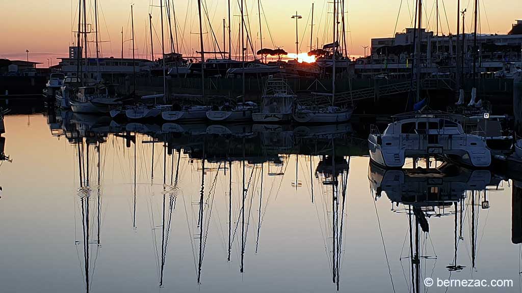 Royan, soir de février sur le port