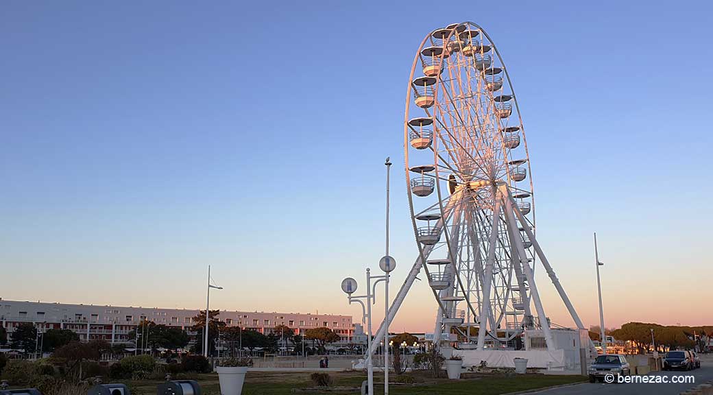 Royan, la grande roue,fevrier 2023