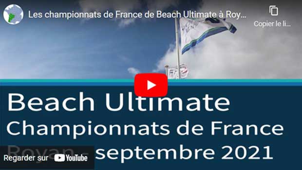 Royan, Beach Ultimate, championnats de France 2021