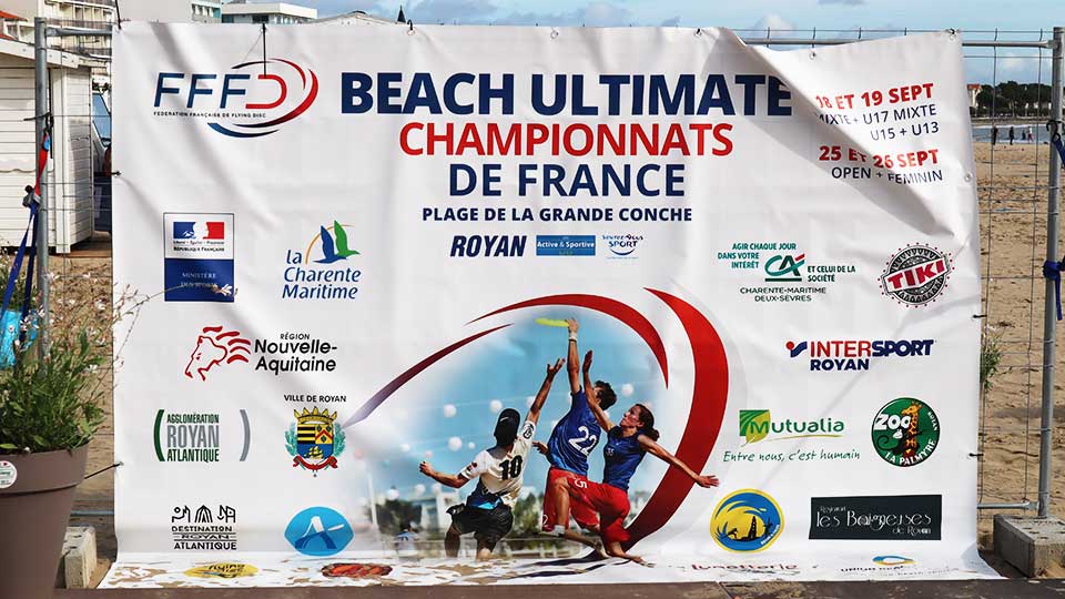 Royan, Beach Ultimate, championnats de France 2021